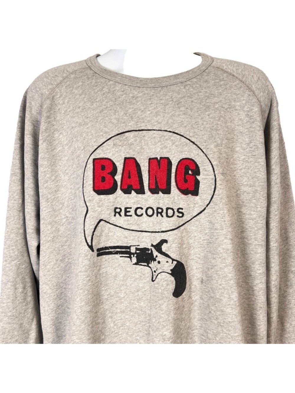 Levis x Bang Records Mens Pullover Sweatshirt 2XL 54x32 2013 Pistol Sony Legacy